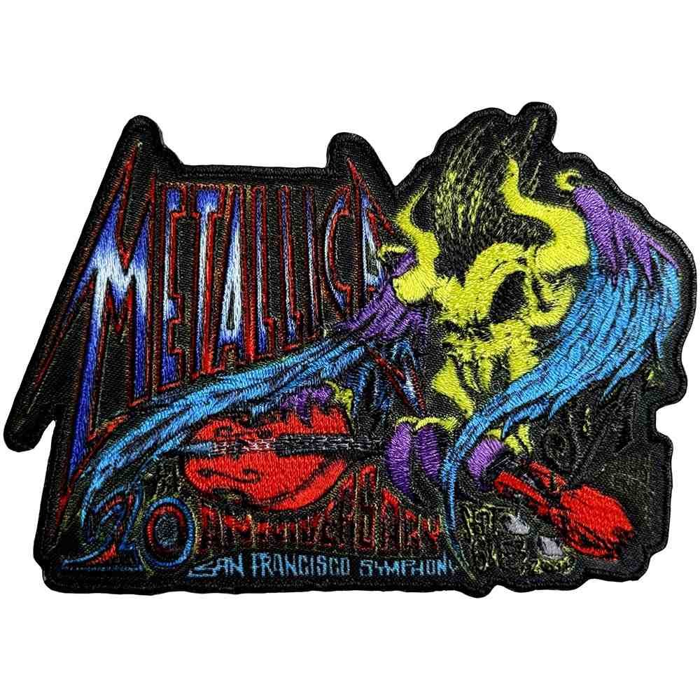 Metallica - Fillmore S & M Poster Patch - Mehrfarben